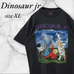 Dinosaur jr ダイナソージュニア 両面プリントTシャツ　黒　XL