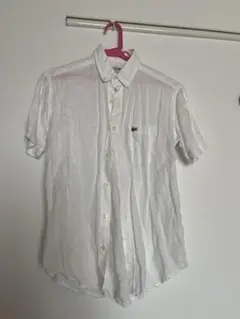 LACOSTE 半袖シャツ ホワイト レギュラーフィット