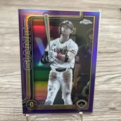 topps chrome npb 2025 キャベッジ　250枚限定　パラレル