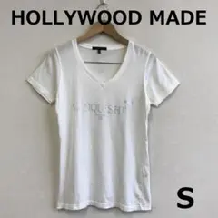 最終　A0522A04【HOLLYWOOD MADE】Vネック半袖Tシャツのサムネイル