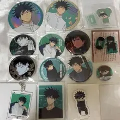 呪術廻戦 伏黒恵 缶バッジ キーホルダー アクリルスタンド グッズ まとめ売り