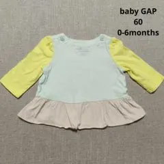 baby GAP 長袖 トップス Tシャツ 60cm ベビーギャップ ベビー服