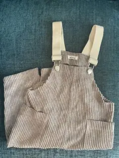 【美品】PAIR MANON コーデュロイ サロペット 90