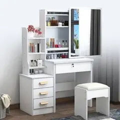 【メルカリ送料12000円込】鏡台／ドレッサー ホワイトドレッサー・鏡台 - メルカリ