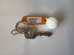 ハイキュー!! トレーディング高校名付き　鍵チャームキーホルダー　烏野