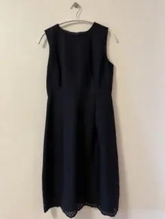 NATURAL BEAUTY BASIC ノースリーブミモレ丈ワンピース