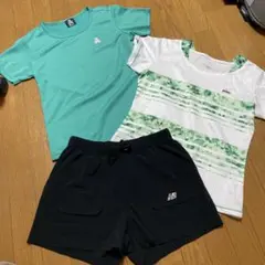 テニス　ウェア　コーデ　セットアップ　上下セット　L M プリンス　Wilson