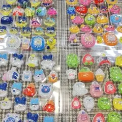 新品 たまごっち ボンボンドロップシール 透明 全種類 硬め シール帳 人気