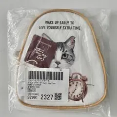 未使用 Afternoon Tea Cat's NapTime ダイカットポーチ