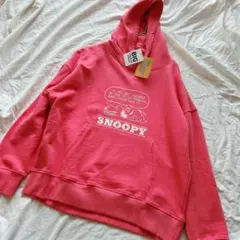 PEANUTS ヘビーウェイトト ヴィンテージ スヌーピー 裏毛 パーカー　S