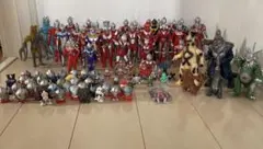 平成　ウルトラマンソフビ　指人形　まとめ売り　希少　99体　90' 当時