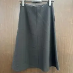 ★デプレ トゥモローランド　フレアスカート　無地　シンプル　日本製　黒　36