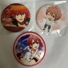 IDOLiSH7 七瀬陸 缶バッジ 3点 セット アイナナ
