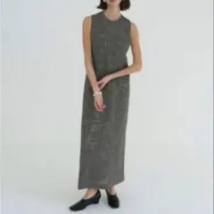 CLANE BACK SHEER MAXI ONEPIECE