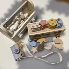 木製 知育玩具 セット