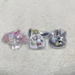 サンリオ パッケージチャーム マイメロ ポチャッコ バツ丸