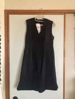 新品未使用！入学式　卒業式　 ブラック ロング ベスト ジレ
