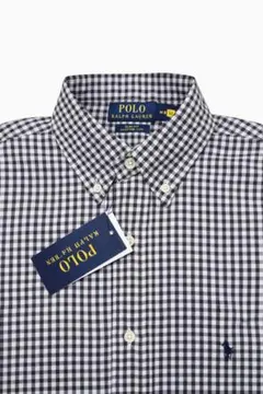 ラルフローレンメンズシャツチェック柄シャツ M 15½新品