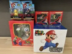 スーパーマリオ　 3Dランド　マリオカート7 フィギュア ６点セット