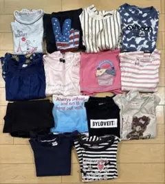 女の子 子供服 130サイズ まとめ売り 14点セット