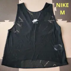 ナイキ エアー ドライフィット タンクトップ 　メッシュ M 黒 レディースのサムネイル