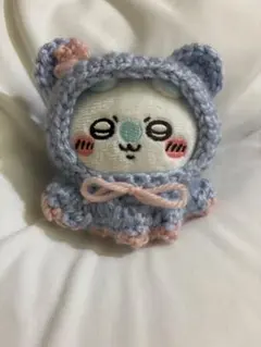 ちいかわおすわりぬいぐるみ用 くまのぽんちょ
