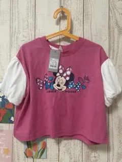 バースデイ　ミニー　futafuta ピンク　Tシャツのサムネイル