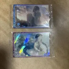 プロセカ　ウエハースカード　宵崎奏　朝比奈まふゆ