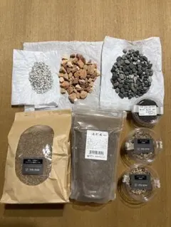 ソイル　化粧砂　石　色々　セットのサムネイル