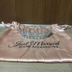 ジルコニア　ティアラ　 結婚式　JustMarried クラウン