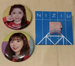 NiziU ミイヒ　缶バッジ　ピンバッジ