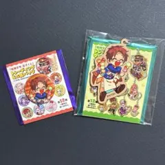 地縛少年花子くん10周年記念ミュージアム　ミニ缶バッジ　蒼井茜　キーホルダー