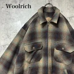 【超希少◎】Woolrich　ウールブルゾン　オンブレチェック　USA製　90s