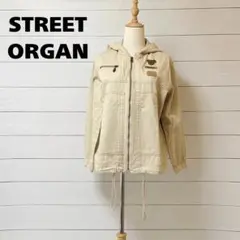 STREET ORGAN フード付きジャケット ベージュ
