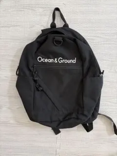 Ocean & Ground キッズ リュック ブラックのサムネイル