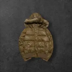 90s old gap ファー ダウンジャケット y2k 平成 グランジ お兄系