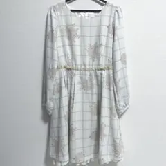 【LODISPOTTO】長袖ワンピース フリル リボン レース ロディスポット