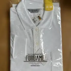 ポロシャツ　ホワイト 新品　メンズ ワークマン 長袖のサムネイル