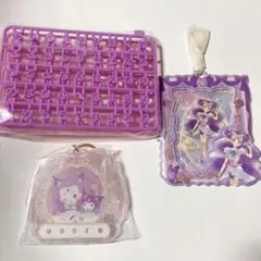 プリキュア カードホルダー ミルキィローズ クロミ パチパチデコネーム セット