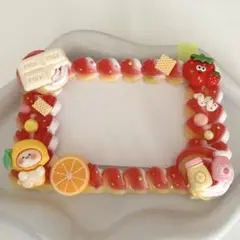 赤 きいろ 白 いちご 柑橘 スイーツ トレカケースෆ˚*