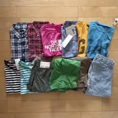 キッズ服 150cm 春夏 まとめ売り 12点セット ノースフェイス GAP