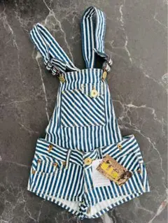 レア☆新品d.i.a.☆2wayサロペット、ショーパン デニム