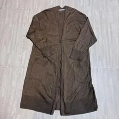 【美品】GLOBAL WORK グローバルワーク ブラウン ロングカーディガン
