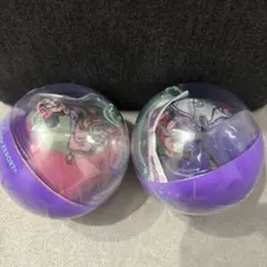 ディズニー カプセルトイ エコバッグ バック 新品 ピンク 紫 ベイマックス