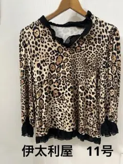 シフォンシャツ七分袖