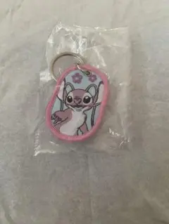 セリア　ディズニー刺繍キーホルダー　エンジェルのサムネイル