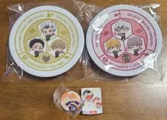 ハイキュー!!　くら寿司　寿司皿　稲荷崎高校　梟谷高校　バッチ　セット売り