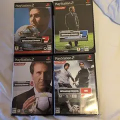 PS2 ワールドサッカーウイニングイレブン 4本セット