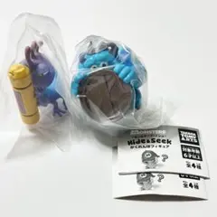 モンスターズインク かくれんぼフィギュア サリー ランドール ガチャ フィギュア