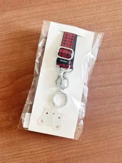 正規品 familiar 赤チェック♡ショルダーストラップ